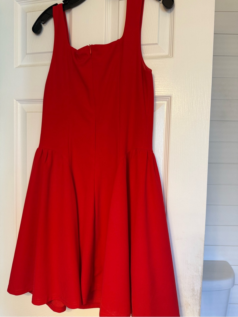 Amazon Red dress Fit-and-Flare Party Dress